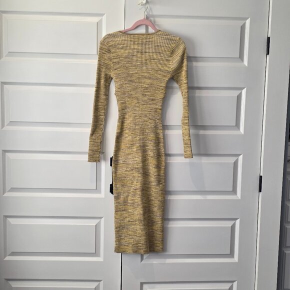 NWT: Derek Lam 10 Crosby Geovana Long Sleeve Cut Out Sweater Dress - Picture 12 of 12